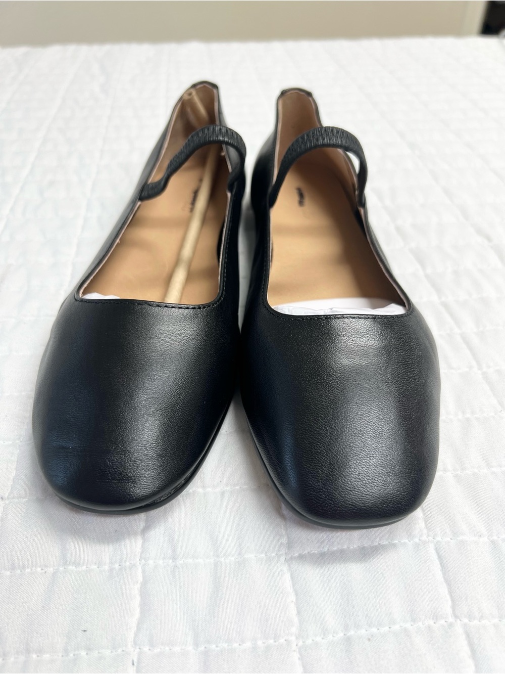 Madewell The Greta Ballet Flat in Black Leather Size 6 NWOB - Picture 8 of 12